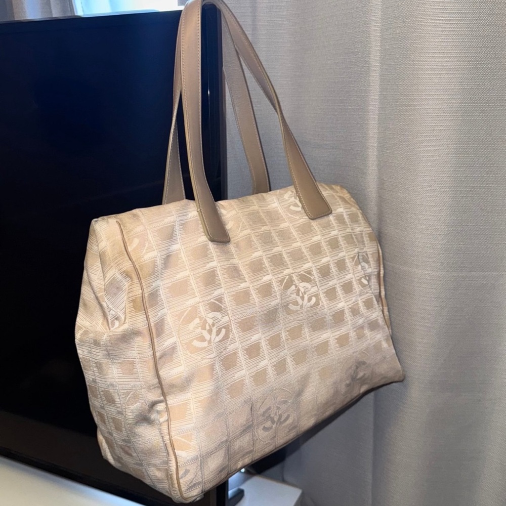 Chanel travel line tote